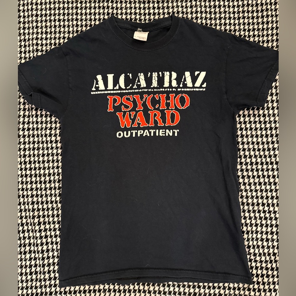Black and Red Graphic Tee